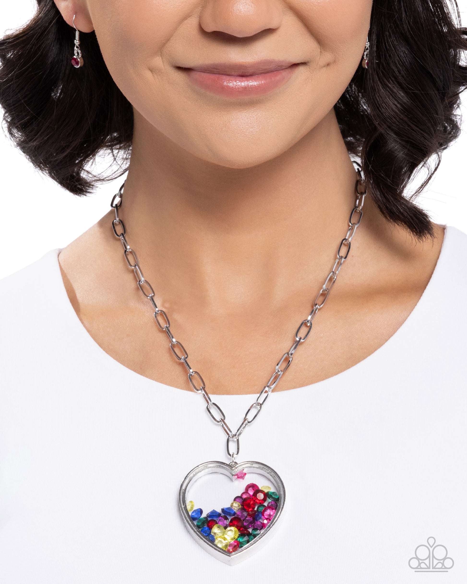 Cupid Collection - Multi Necklace - Paparazzi - Dare2bdazzlin N Jewelry