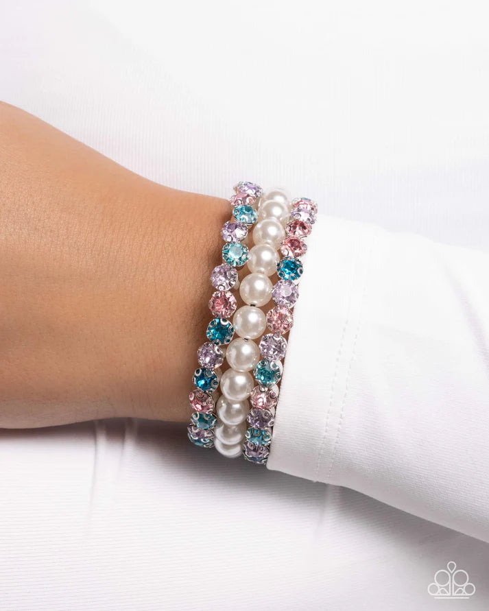 Grandiose Glitz Multi Bracelet - Paparazzi - Dare2bdazzlin N Jewelry