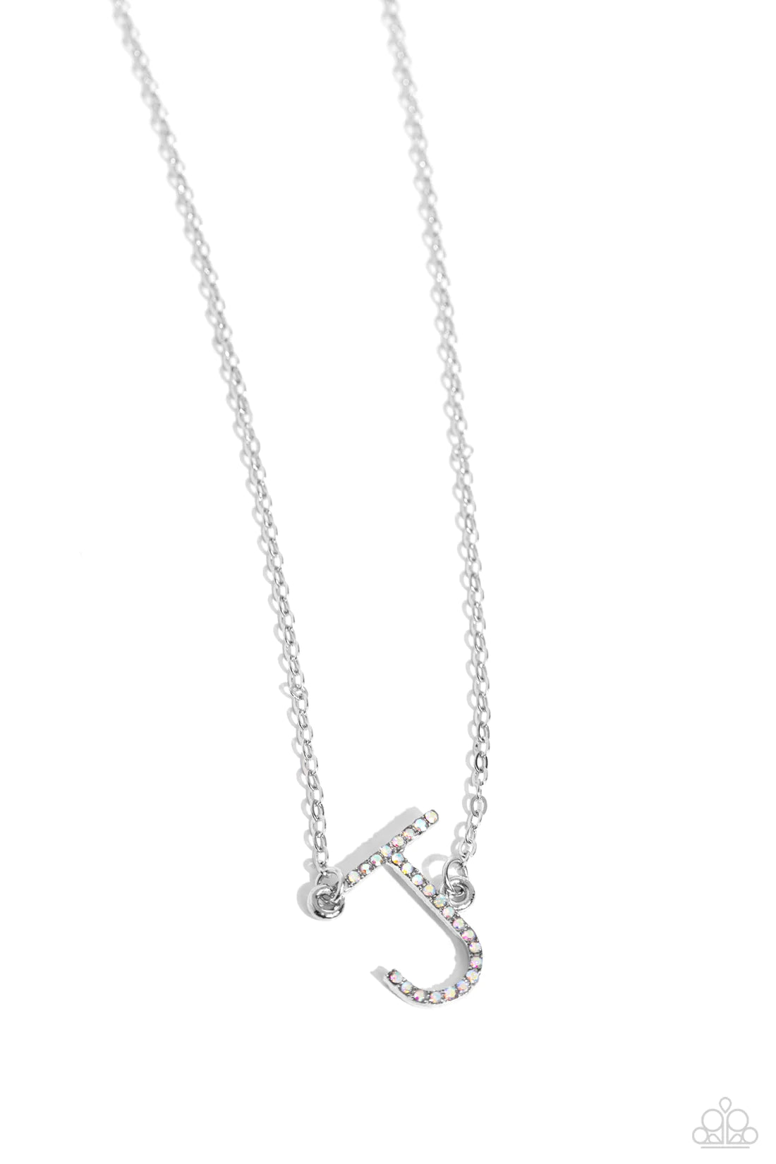 INITIALLY Yours - J - Multi Necklace - Paparazzi - Dare2bdazzlin N Jewelry