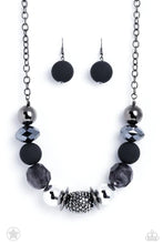 Load image into Gallery viewer, A Warm Welcome Black Necklace - Paparazzi - Dare2bdazzlin N Jewelry
