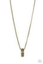 Load image into Gallery viewer, Emotion Potion Brass Necklace - Paparazzi - Dare2bdazzlin N Jewelry
