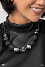 Load image into Gallery viewer, A Warm Welcome Black Necklace - Paparazzi - Dare2bdazzlin N Jewelry
