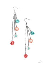Color Me Whimsical Multi Earring - Paparazzi - Dare2bdazzlin N Jewelry