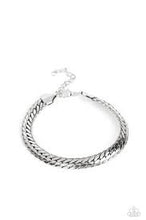 Load image into Gallery viewer, Cargo Couture Silver Bracelet - Paparazzi - Dare2bdazzlin N Jewelry
