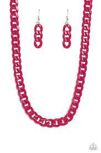 Load image into Gallery viewer, Painted Powerhouse Pink Necklace - Paparazzi - Dare2bdazzlin N Jewelry
