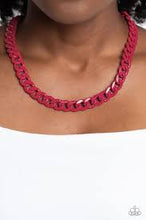 Load image into Gallery viewer, Painted Powerhouse Pink Necklace - Paparazzi - Dare2bdazzlin N Jewelry
