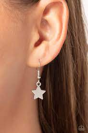 Starry Statutes White Necklace - Paparazzi - Dare2bdazzlin N Jewelry