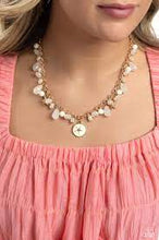 Load image into Gallery viewer, Surfer Serenade Gold Necklace &amp; Surfer Shanty Gold Bracelet Set - Paparazzi - Dare2bdazzlin N Jewelry
