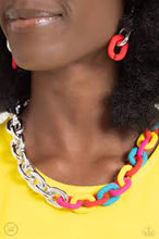 Load image into Gallery viewer, Contrasting Couture Red Choker - Paparazzi - Dare2bdazzlin N Jewelry
