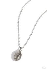 Timeless Tackle Silver Necklace - Paparazzi - Dare2bdazzlin N Jewelry