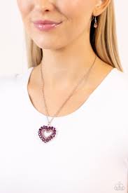 FLIRT No More Pink Necklace - Paparazzi - Dare2bdazzlin N Jewelry