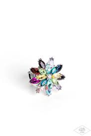 Am I GLEAMing? Multi Ring - Paparazzi - Dare2bdazzlin N Jewelry