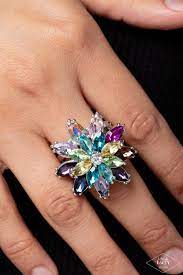 Am I GLEAMing? Multi Ring - Paparazzi - Dare2bdazzlin N Jewelry