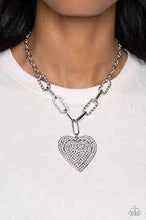 Load image into Gallery viewer, Roadside Romance White Necklace - Paparazzi - Dare2bdazzlin N Jewelry
