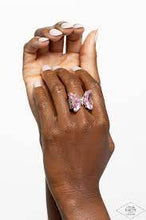 Load image into Gallery viewer, Lazy Afternoon Pink Ring - Paparazzi - Dare2bdazzlin N Jewelry
