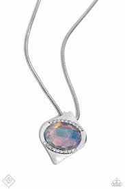 Motivated Maverick Silver Necklace - Paparazzi - Dare2bdazzlin N Jewelry