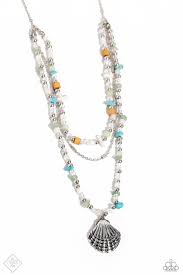 Coastline Couture Multi Necklace - Paparazzi - Dare2bdazzlin N Jewelry