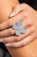 Load image into Gallery viewer, Aerial Ambassador Blue Ring - Paparazzi - Dare2bdazzlin N Jewelry
