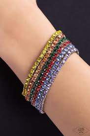 Rock Candy Range Multi Bracelet - Paparazzi - Dare2bdazzlin N Jewelry