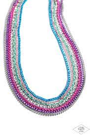 Troublemaker Trove Multi Necklace - Paparazzi - Dare2bdazzlin N Jewelry