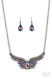 Smoldering Shimmer Multi Necklace - Paparazzi - Dare2bdazzlin N Jewelry