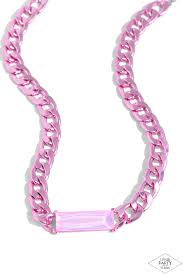 Urban Royalty Pink Necklace - Paparazzi - Dare2bdazzlin N Jewelry