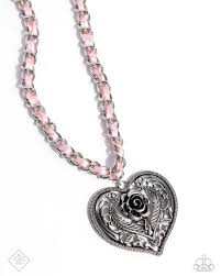 Appealing Applicant Pink Necklace - Paparazzi - Dare2bdazzlin N Jewelry
