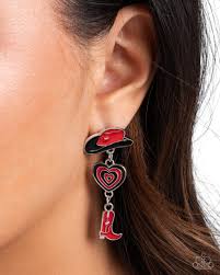 Swing Dance Delight Multi Post Earring - Paparazzi