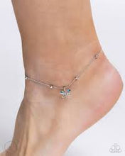 Load image into Gallery viewer, Dainty Dragonfly Blue Anklet - Paparazzi
