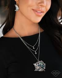 Fabled Fairy Multi Necklace - Paparazzi - Dare2bdazzlin N Jewelry