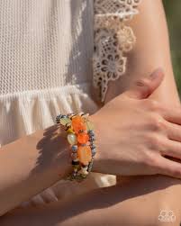 Feeling Alive Multi Bracelet - Paparazzi - Dare2bdazzlin N Jewelry