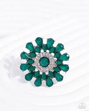 Load image into Gallery viewer, Steady Shimmer Green Ring - Paparazzi
