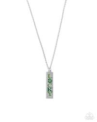 Lady AWESTRUCK Green Necklace - Paparazzi - Dare2bdazzlin N Jewelry