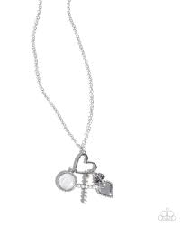 Purely Blessed White Necklace - Paparazzi - Dare2bdazzlin N Jewelry
