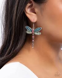 Hey I Heard You Were A Wild One Multi Earring - Paparazzi - Dare2bdazzlin N Jewelry