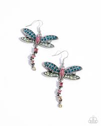 Hey I Heard You Were A Wild One Multi Earring - Paparazzi - Dare2bdazzlin N Jewelry