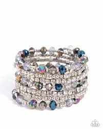 Sizzling Stack Multi Bracelet - Paparazzi - Dare2bdazzlin N Jewelry
