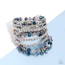 Sizzling Stack Multi Bracelet - Paparazzi - Dare2bdazzlin N Jewelry