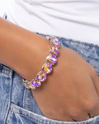 Only One You Love Orange Bracelet - Paparazzi - Dare2bdazzlin N Jewelry