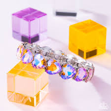 Only One You Love Orange Bracelet - Paparazzi - Dare2bdazzlin N Jewelry