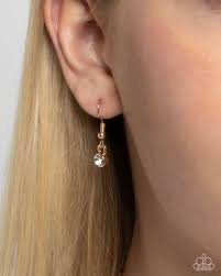 Cheetah Compound Gold Necklace - Paparazzi - Dare2bdazzlin N Jewelry
