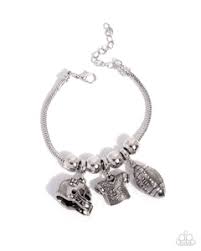 Part of the Team White Bracelet - Paparazzi - Dare2bdazzlin N Jewelry