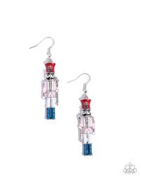 Nutcracker Nuance Multi Earring - Paparazzi - Dare2bdazzlin N Jewelry