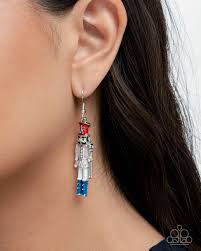 Nutcracker Nuance Multi Earring - Paparazzi - Dare2bdazzlin N Jewelry