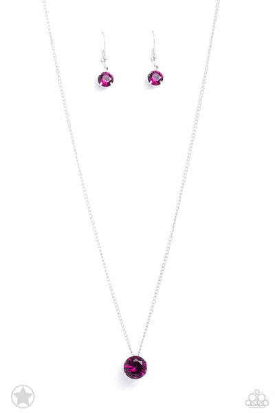 What A Gem Pink Necklace - Paparazzi - Dare2bdazzlin N Jewelry