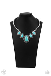River Ride - Blue Necklace - Paparazzi - Dare2bdazzlin N Jewelry
