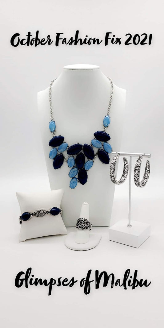 Glimpses of Malibu - Fashion Fix Set - Paparazzi - Dare2bdazzlin N Jewelry