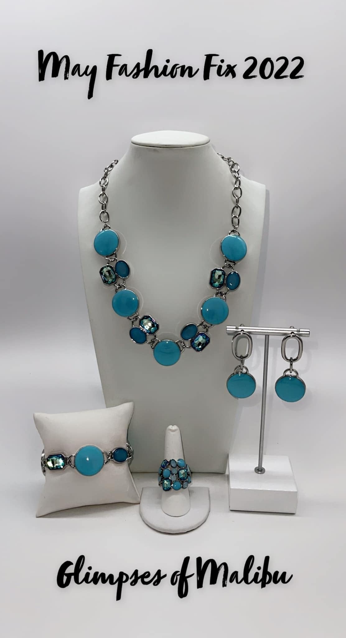 Glimpses of Malibu - Fashion Fix Set - May 2022 - Dare2bdazzlin N Jewelry