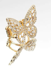 Load image into Gallery viewer, Flauntable Flutter - Gold Ring - Paparazzi - Dare2bdazzlin N Jewelry
