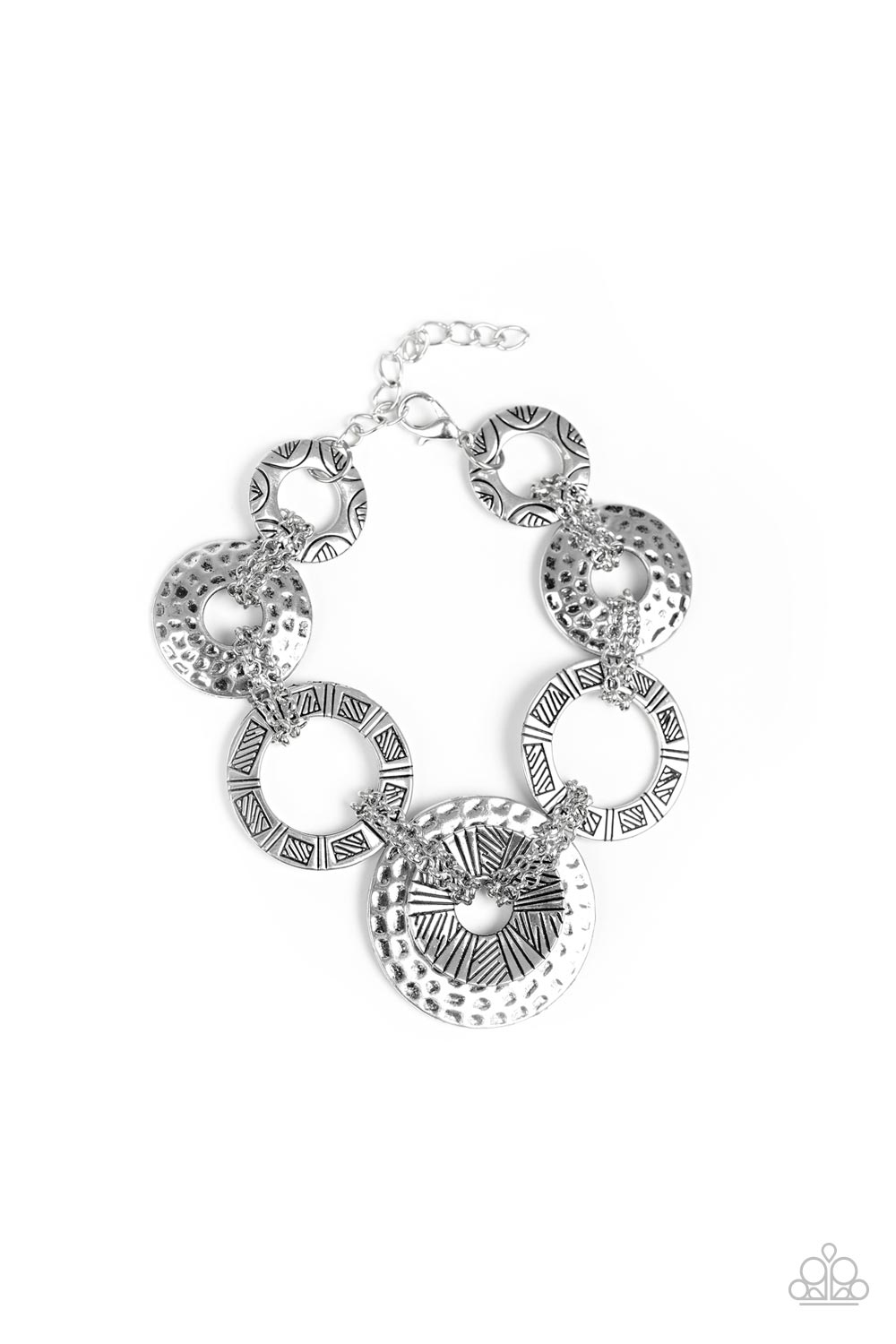 Way Wild - Silver Bracelet - Paparazzi - Dare2bdazzlin N Jewelry